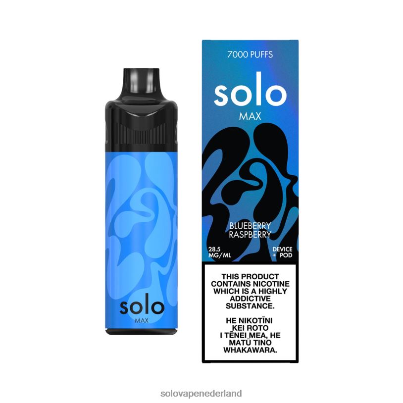 Solo MAX pod-kit bosbes framboos 0280465 - Solo Vape Amsterdam