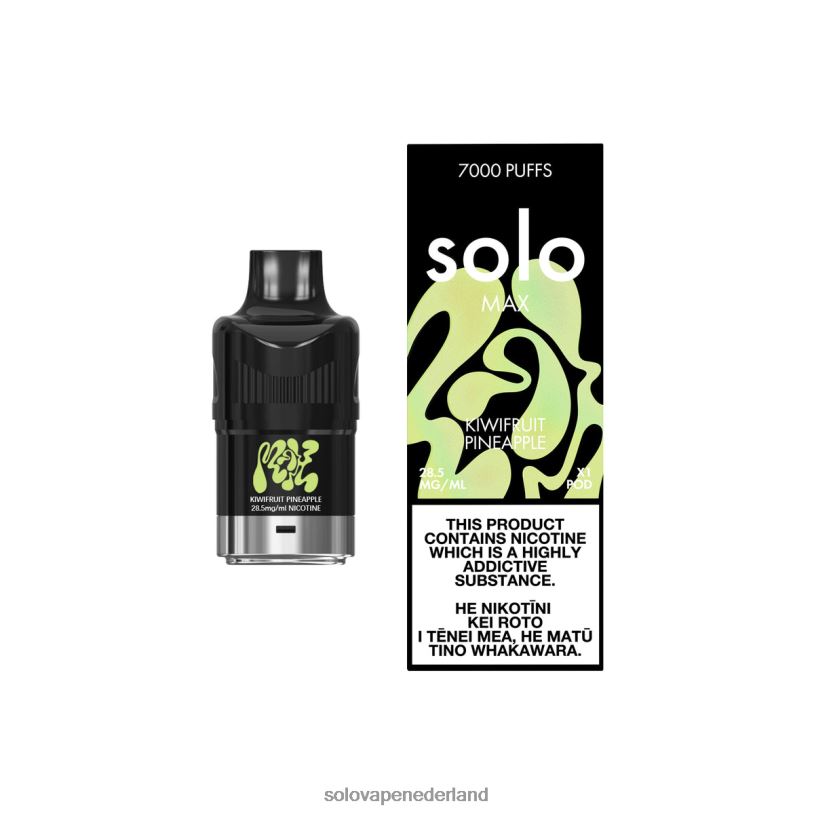 Solo MAX peul kiwi-ananas 0280487 - Solo Vape Review