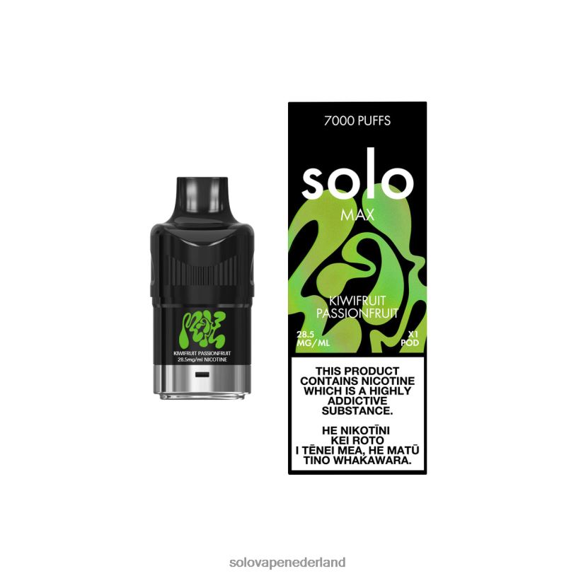 Solo MAX peul kiwi passievrucht 0280490 - Best Solo Vape Flavours