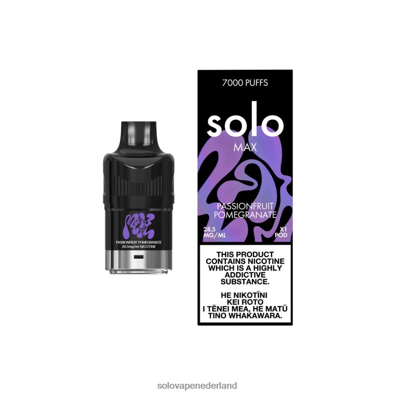 Solo MAX peul passievrucht granaatappel 0280489 - Solo Vape Price
