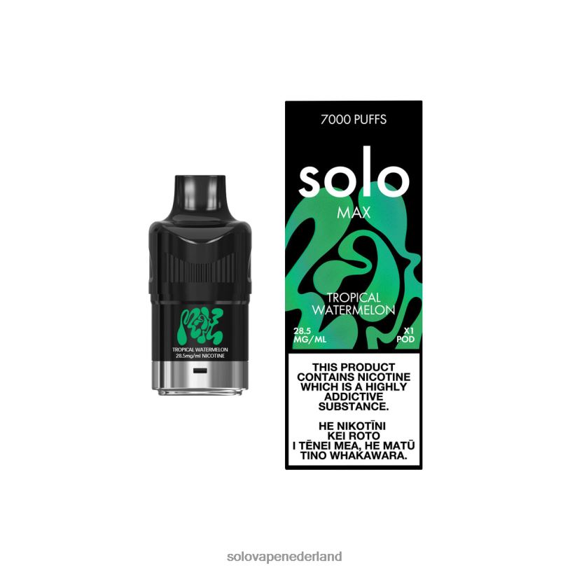 Solo MAX peul tropische watermeloen 0280482 - Solo Vape Nederland