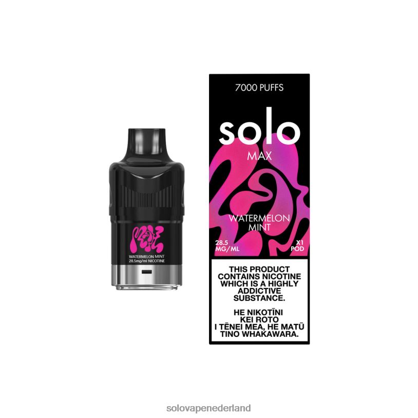 Solo MAX peul watermeloen munt 0280486 - Solo Vape Winkel