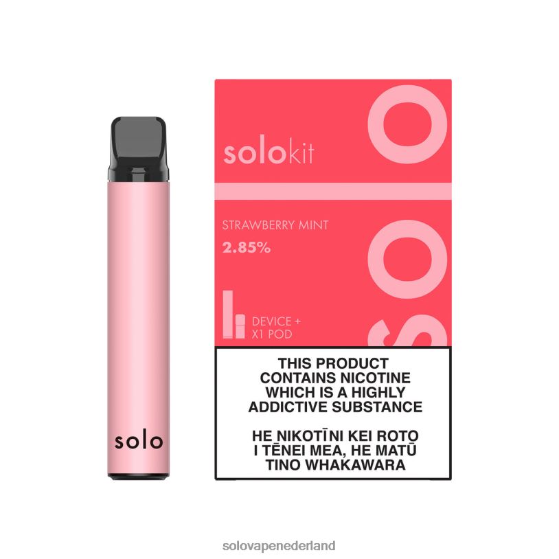 Solo pod-kit aardbei munt 0280441 - Solo Vape Winkel