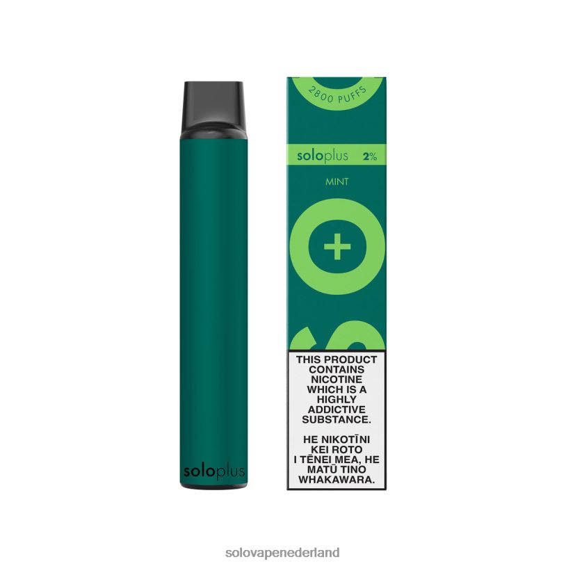 Solo Plus wegwerp damp munt 0280433 - Solo Vape Review