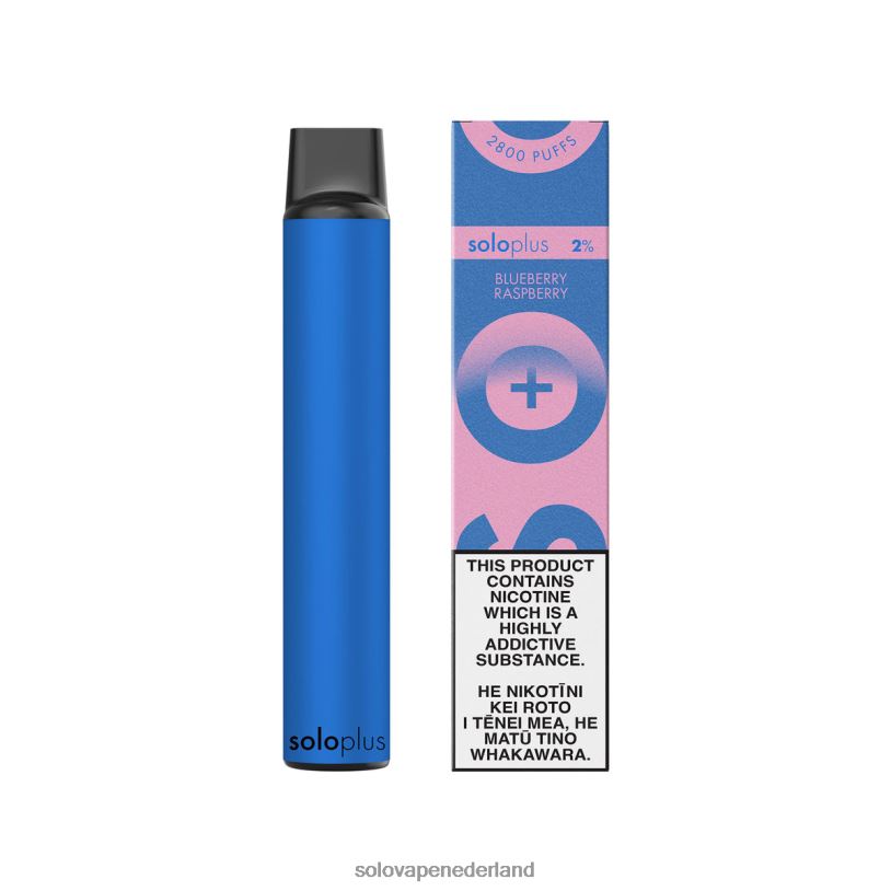 Solo Plus wegwerp vape-paradijscollectie bosbes framboos 0280439 - Solo Vape Prijs
