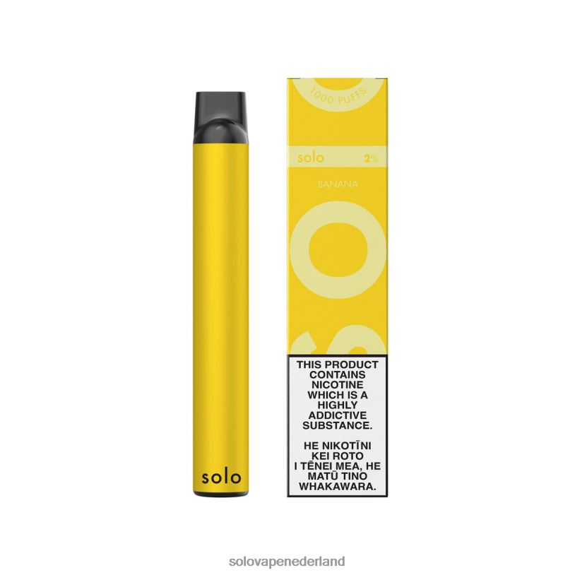 Solo wegwerp damp banaan 0280411 - Solo Vape Amsterdam