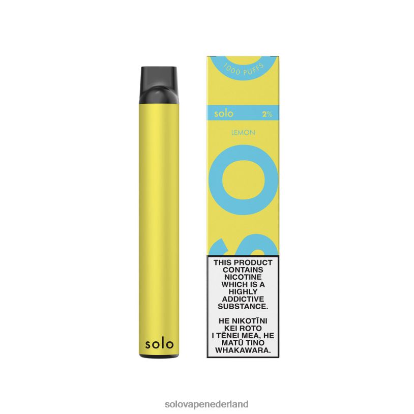 Solo wegwerp damp citroen 0280415 - Solo Vape Review