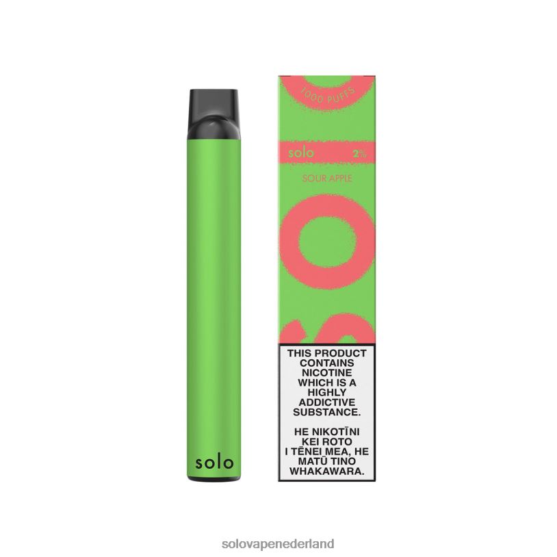 Solo wegwerp damp zure appel 028045 - Solo Vape Winkel