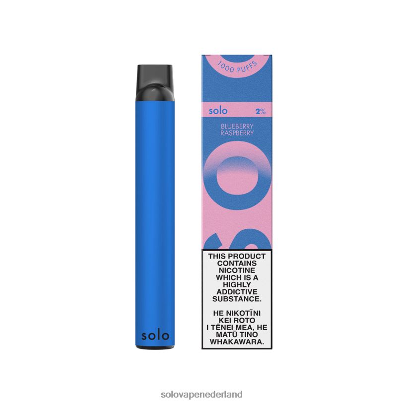 Solo wegwerp vape-paradijscollectie bosbes framboos 0280419 - Solo Vape Nederland